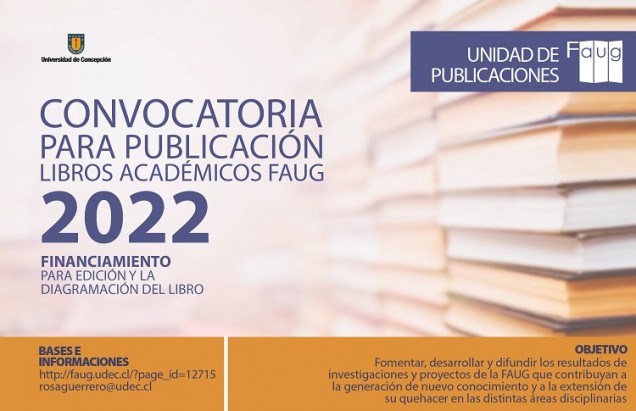 convocatoria unidad de publicaciones 2022